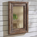 Miroir en bois vieilli Park Designs 36H - Marron - 36H x 24L x 2,75P