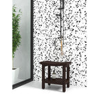 Banc de douche breveté en teck Sumba avec étagère