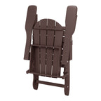 Chaises pliantes Adirondack Polytrends Laguna résistantes aux intempéries (lot de 2)