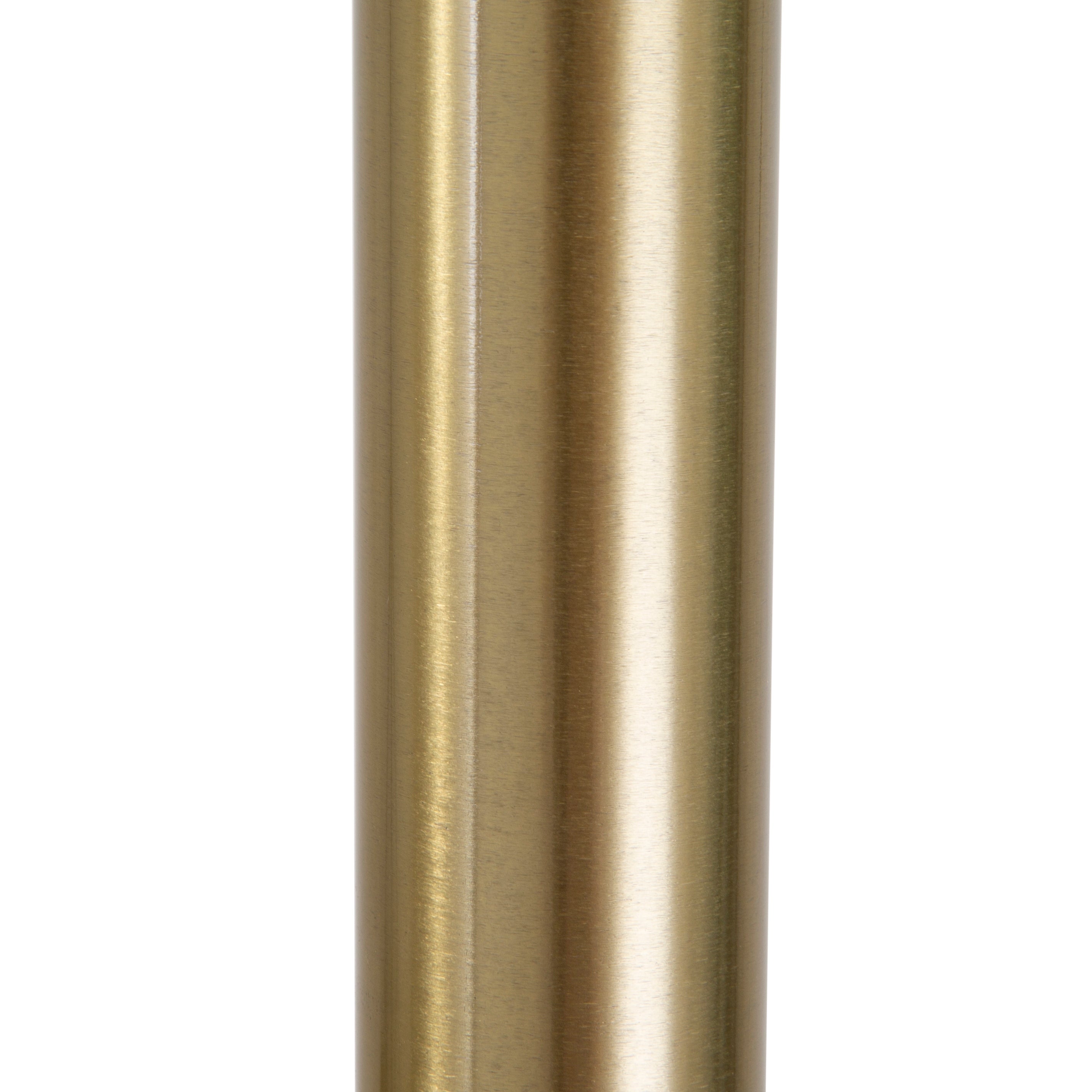 Lampadaire arqué réglable en acier Q-Max 81 avec abat-jour extra large et base en marbre