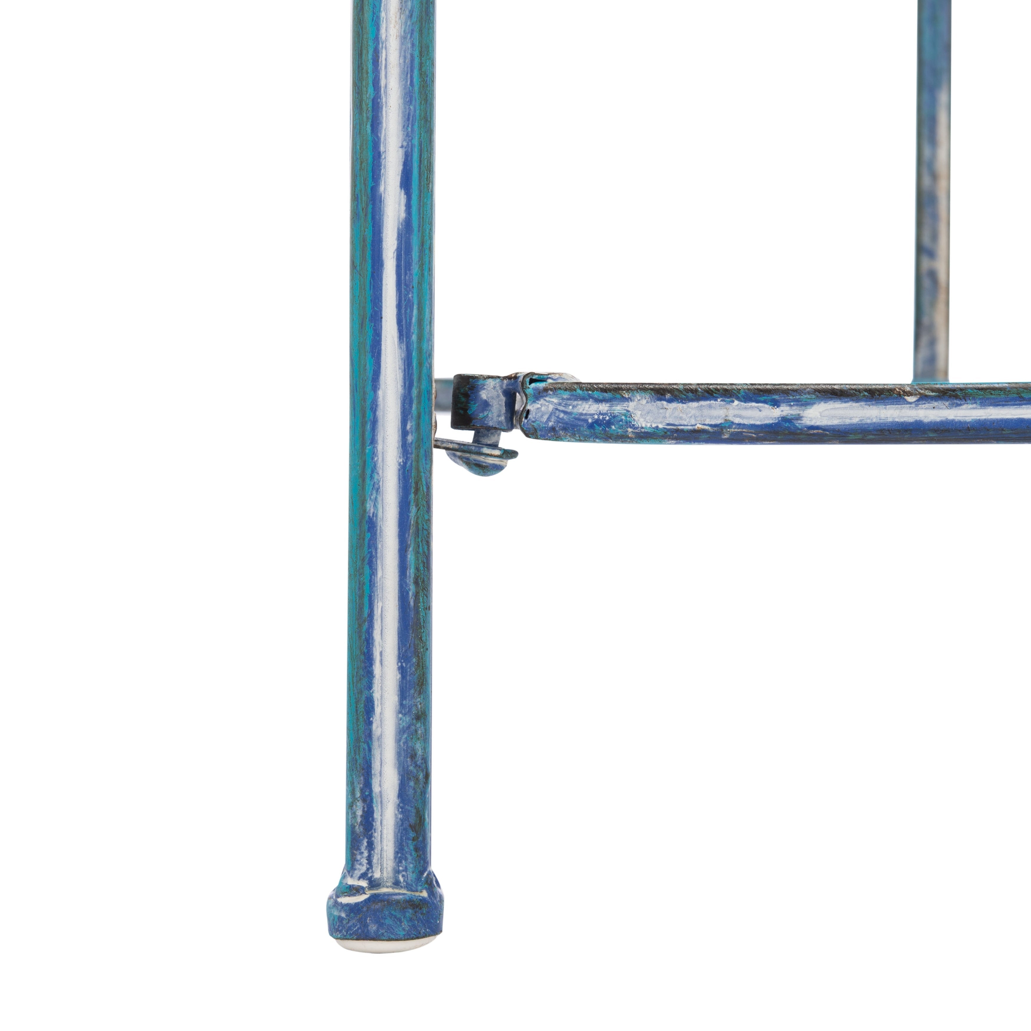 Étagère de boulangerie d'extérieur à 4 niveaux en fer forgé victorien SAFAVIEH Bryn - 25 po L x 15 po P x 63 po H - 25L x 15P x 63H