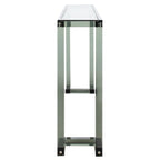 Console Safavieh Couture Camryn en acrylique transparent (60 l x 10 l x 30 h)