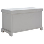 Banc de rangement tressé marron Euphemia de SAFAVIEH - 33,5 x 16,1 x 19,9 - 34 L x 16 P x 20 H