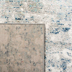 Tapis abstrait moderne SAFAVIEH Jasper Shreya - Gris/Bleu - 8' x 10'
