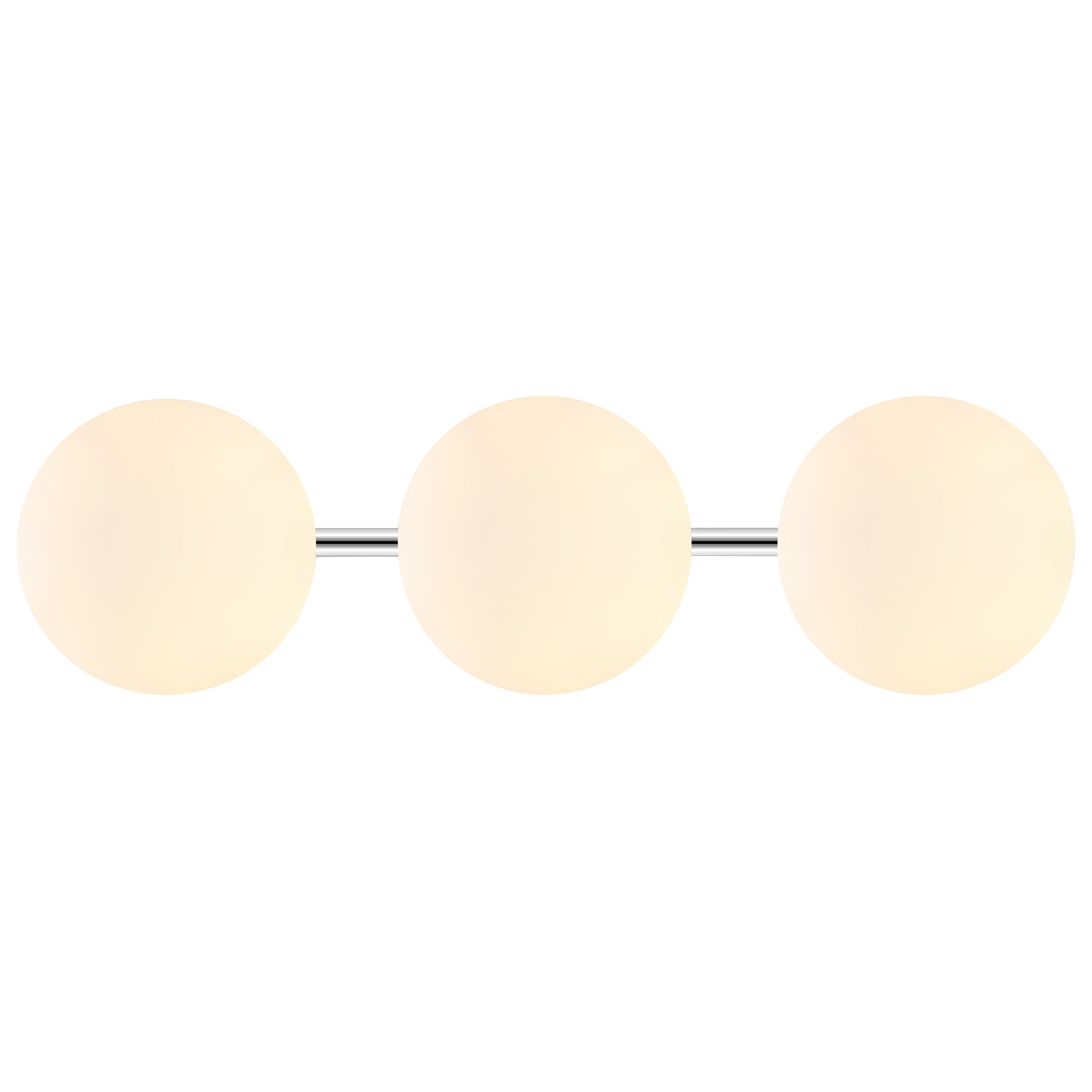 Applique murale traditionnelle SAFAVIEH Lighting Lambrini 21 (3 ampoules) - 6 L x 8 P x 21 H - 21 L x 8 P x 6 H