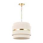 SAFAVIEH Oprea Suspension réglable à 3 lumières (ampoules LED incluses) - 16 x 16 x 16,5-72,5