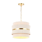 SAFAVIEH Oprea Suspension réglable à 3 lumières (ampoules LED incluses) - 16 x 16 x 16,5-72,5