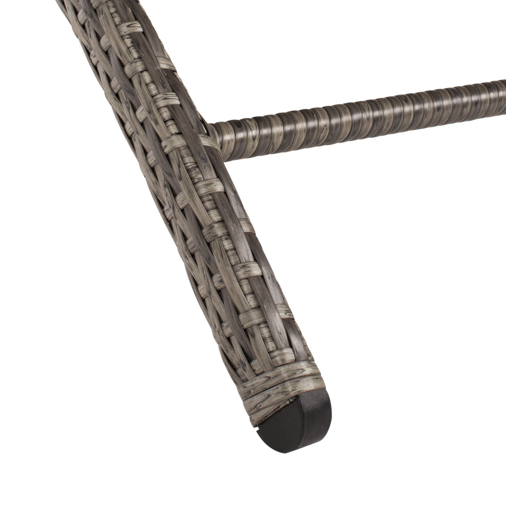 Ensemble de chaises longues d'extérieur Blaguna 3 pièces SAFAVIEH - 83 L x 20 P x 24 H