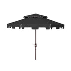 Parasol de marché double SAFAVIEH Outdoor Livia 9 pieds, base non incluse