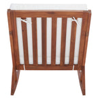 Chaise à bascule d'extérieur Makaila de SAFAVIEH avec coussin - 26 L x 31 P x 38 H