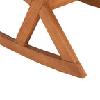 Chaise à bascule d'extérieur Makaila de SAFAVIEH avec coussin - 26 L x 31 P x 38 H