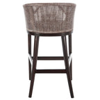 Tabouret de bar en rotin SAFAVIEH Virona de 76 cm (22,3 po l x 20,5 po l x 39 po H)