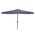 Parasol d'extérieur rectangulaire SAFAVIEH Zariah 6'x10' avec cantonnière