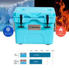 Glacière portable SKTAKOL 16 litres, anti-fuite, 24 canettes de glace - Voir les détails