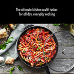 Poêle quotidienne en fonte STAUB de 2,9 pintes avec couvercle en verre