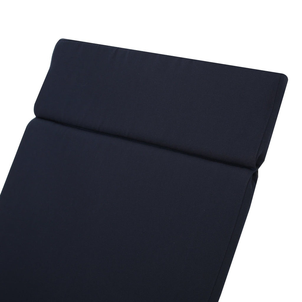 Ensemble de coussins d'extérieur Salem pour chaise longue - Coussins uniquement (lot de 2) par Christopher Knight Home - 79,25 L x 27,50 l x 1,50 H