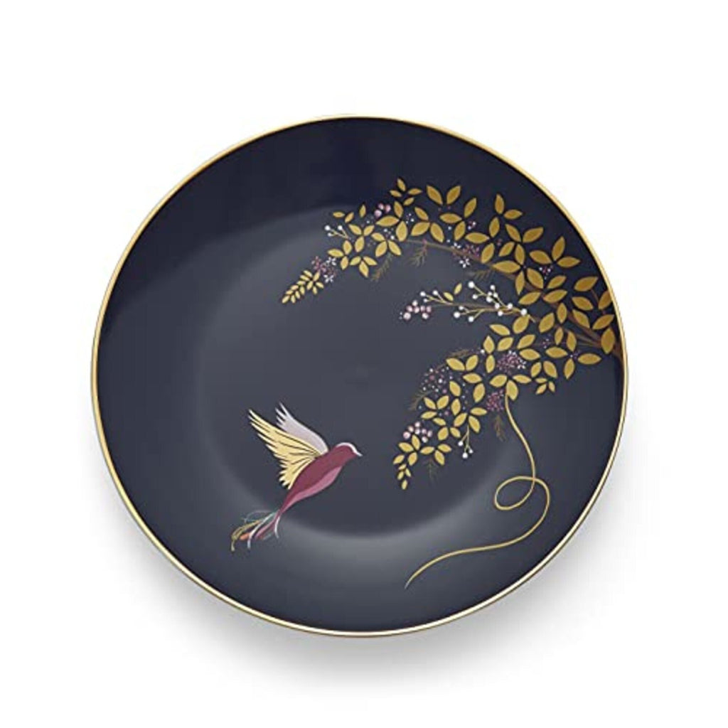 Service de table 12 pièces Sara Miller London Chelsea - 11 assiettes plates, 8 assiettes à dessert, 6 bols