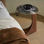 Sea Lion Stainless Steel Round Side Table