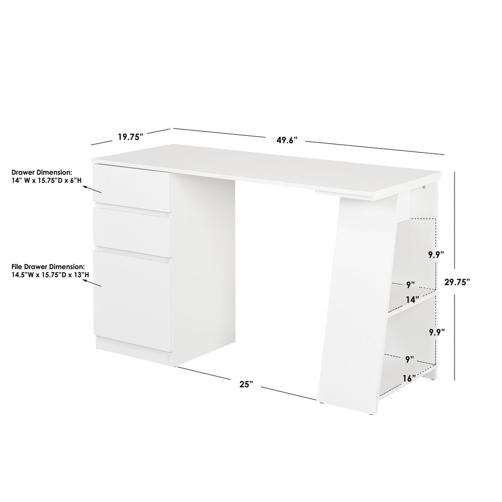 Bureau d'écriture moderne Simple Living Como