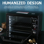 Four grille-pain simple d'une capacité de 20 litres, grille-pain de comptoir compact, facile à contrôler avec minuterie, réglage de la cuisson, du gril et du grillage
