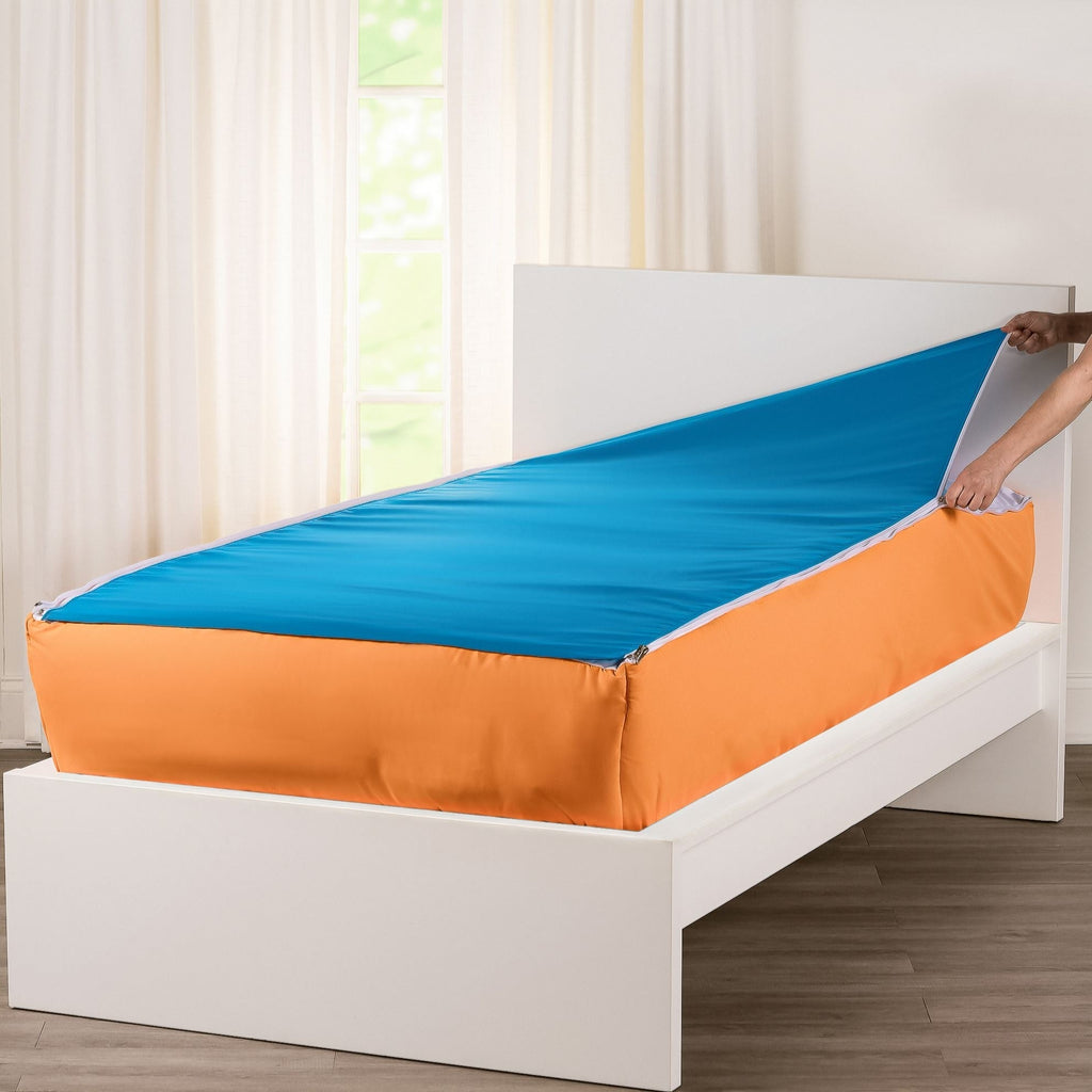 Parure de lit de luxe avec fermeture éclair Siscovers Orange Bunkie