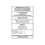 Matelas en mousse à mémoire de forme NRGel Signature de 12 pouces de Slumber Solutions