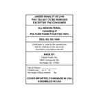 Matelas en mousse à mémoire de forme NRGel Signature de 14 po de Slumber Solutions