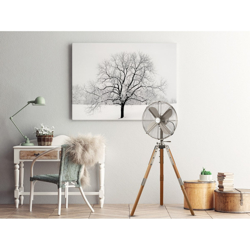 Ventilateur sur pied Star Fans Star Tripod 16 pouces avec pieds en bois