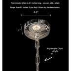 Lustre Starburst 47 large luminaire en cristal