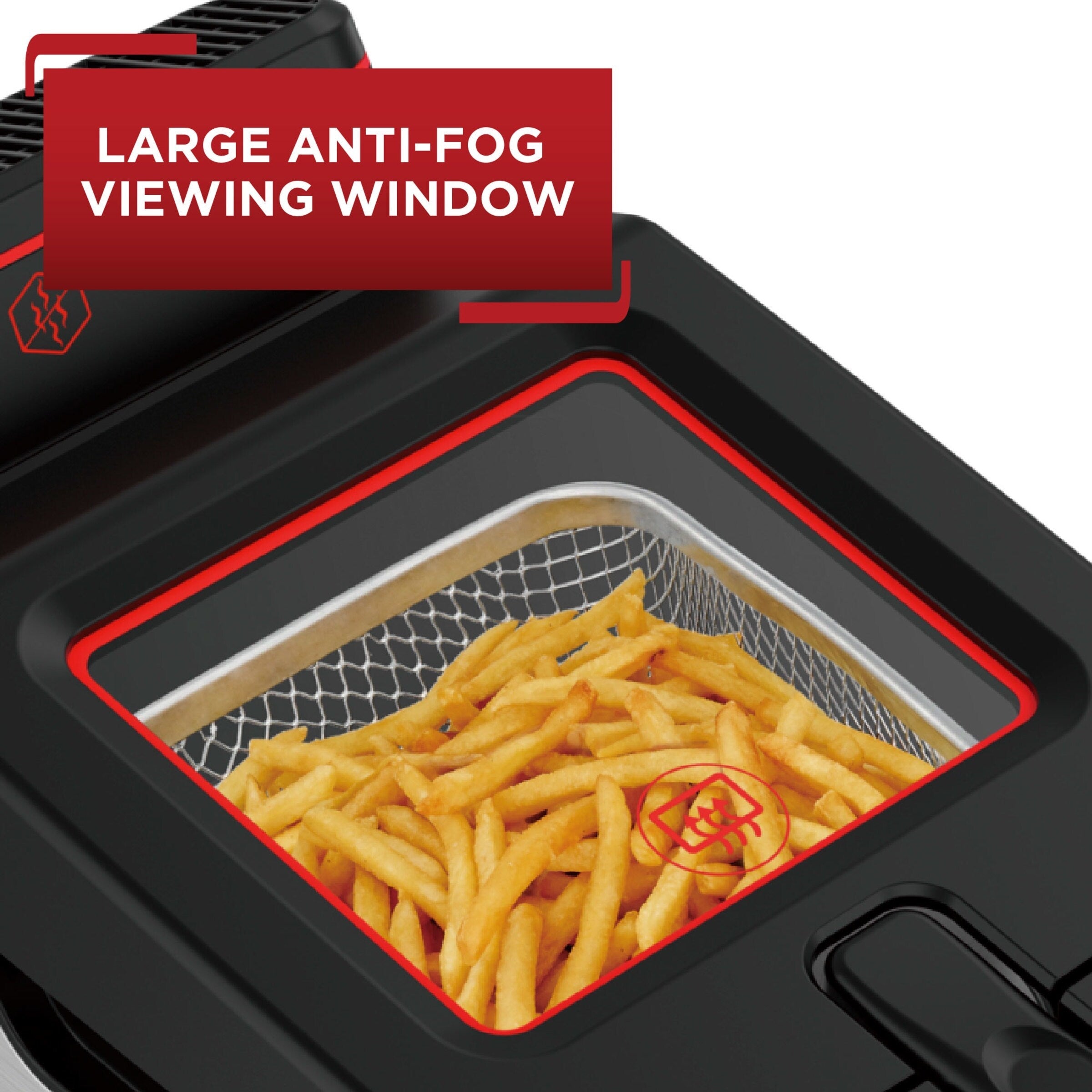 Friteuse sans odeur T-fal Advanced avec élément immergé, capacité d'huile de 3,5 L - 3,5 litres