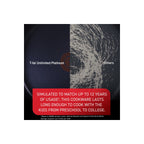 Batterie de cuisine antiadhésive T-fal Platinum avec base à induction, collection Unlimited Cookware, 12 pièces