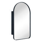 Armoire à pharmacie encastrée avec cadre TEHOME Aristes, miroir et étagères réglables