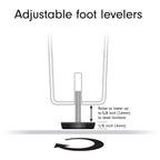 Meuble TV rectangulaire Tillman pour téléviseurs jusqu'à 75