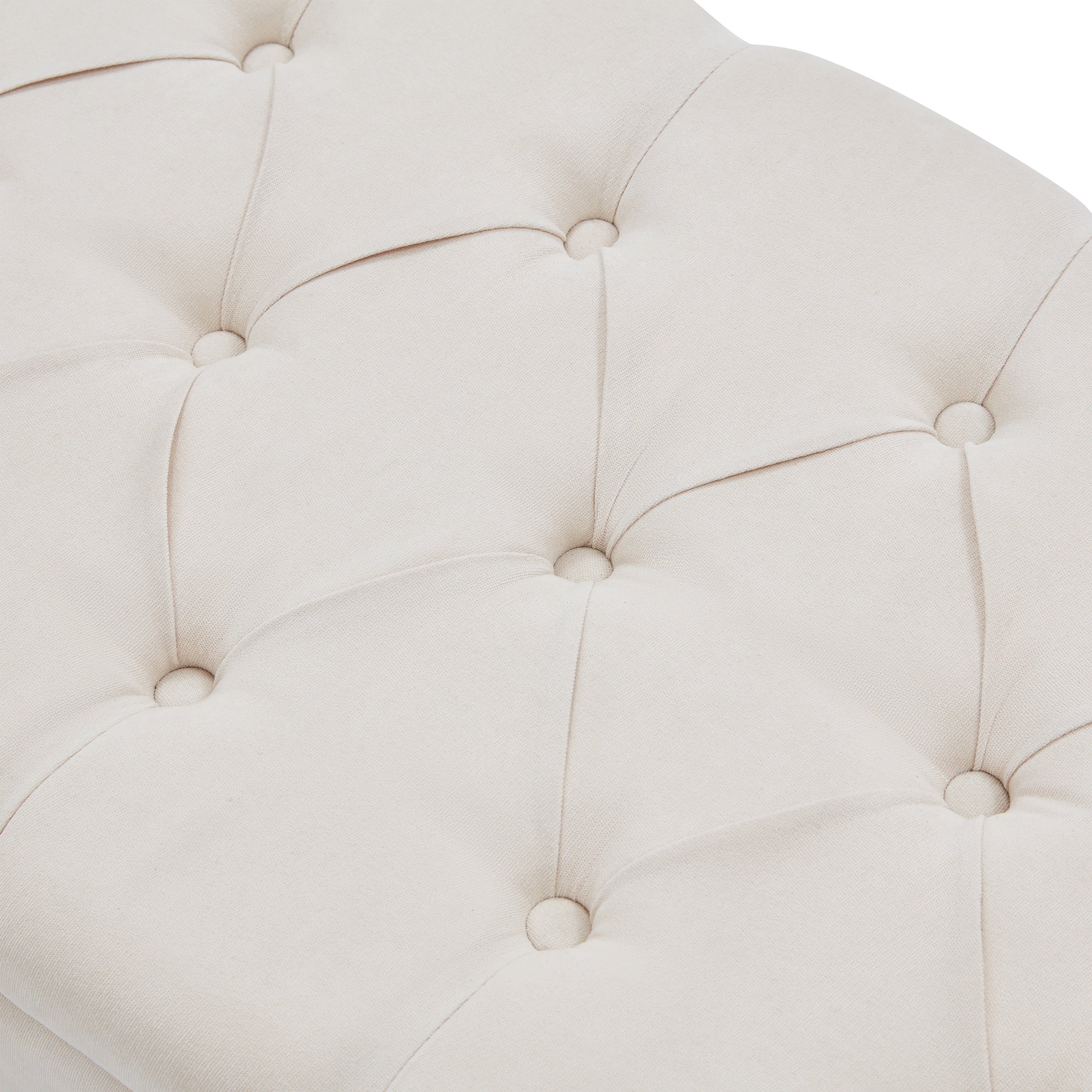 Banc de rangement rembourré, banc d'entrée avec dessus rabattable touffeté, 50,4 pouces