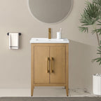 Meuble-lavabo simple Vanity Art 20, 24 ou 30 avec dessus en céramique