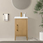 Meuble-lavabo simple Vanity Art 20, 24 ou 30 avec dessus en céramique