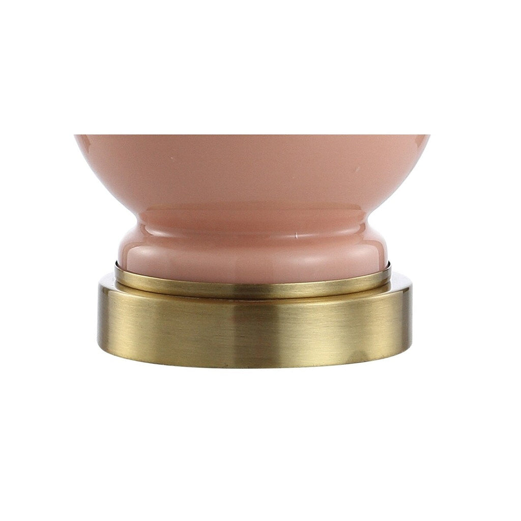 Lampe de table à LED Vermont 22 en verre/métal, blanche (lot de 2) par JONATHAN Y