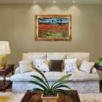 Reproduction à l'huile peinte à la main du « Champ de coquelicots » de Vincent Van Gogh