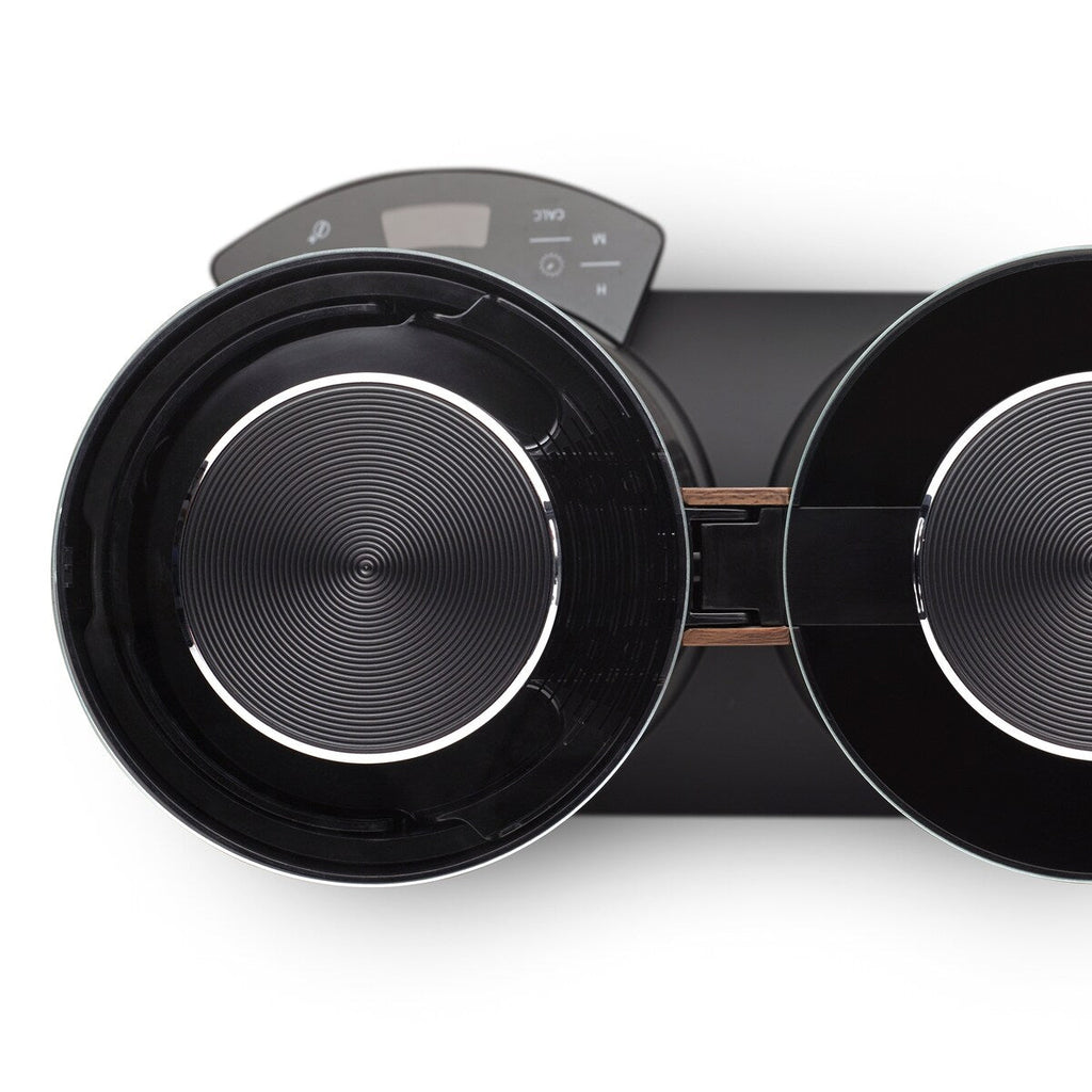 Cafetière filtre Vision Luxe 12 tasses avec tableau de bord rotatif