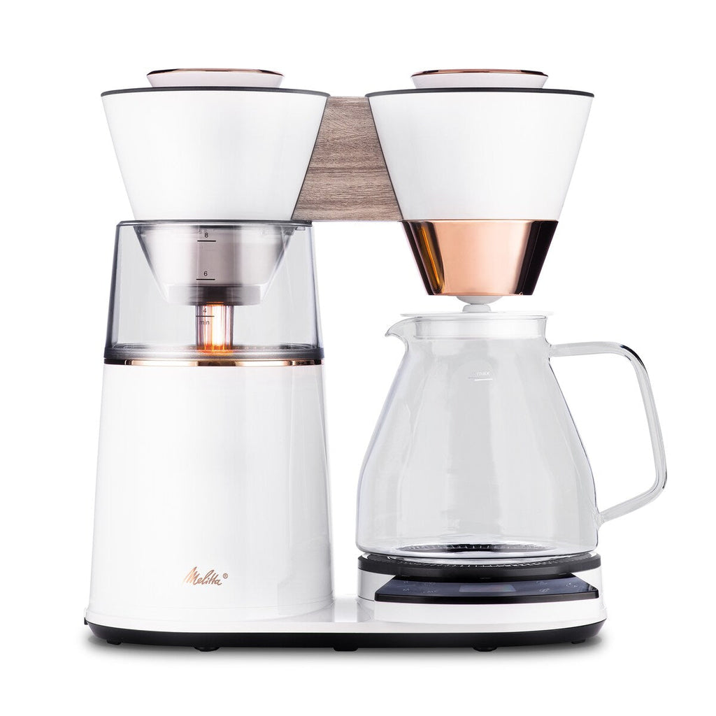 Cafetière filtre Vision Luxe 12 tasses avec tableau de bord rotatif