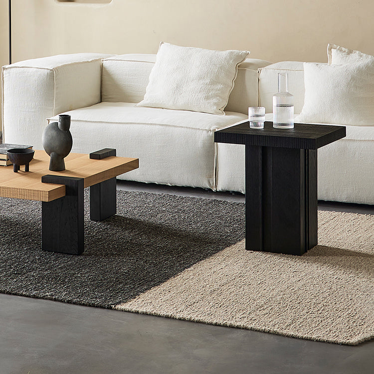 Modrest Solid Wood Square Coffee Table