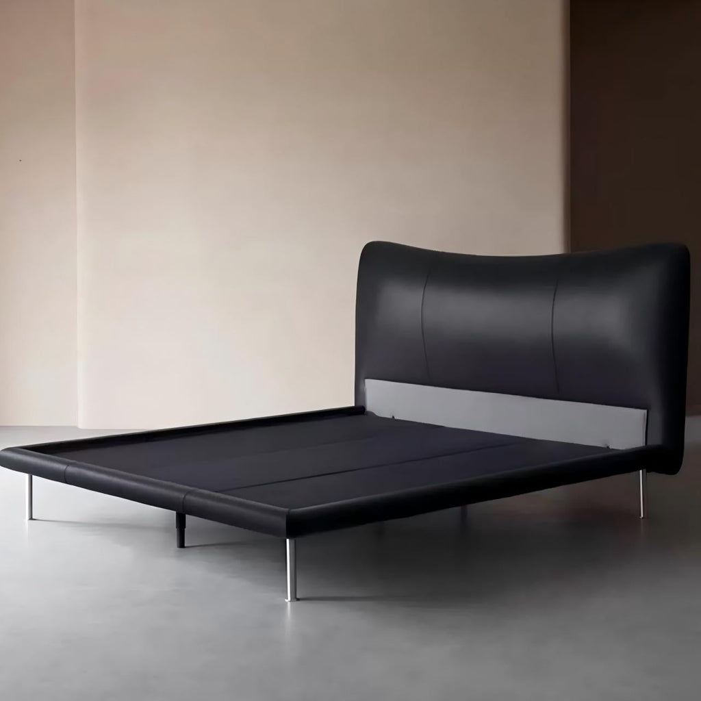 Choco Swirl Leather Bed