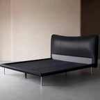 Choco Swirl Leather Bed