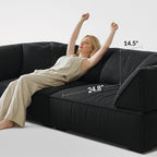 Brioche Soft Boucle Sofa