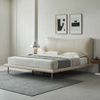 Choco Swirl Leather Bed