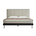 Muffin Edge Leather Bed