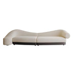 Arcana Curved Premium Velvet Sofa