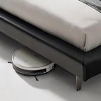 Charcoal Toast Leather Bed