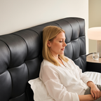 Marshmallow Leather Bed