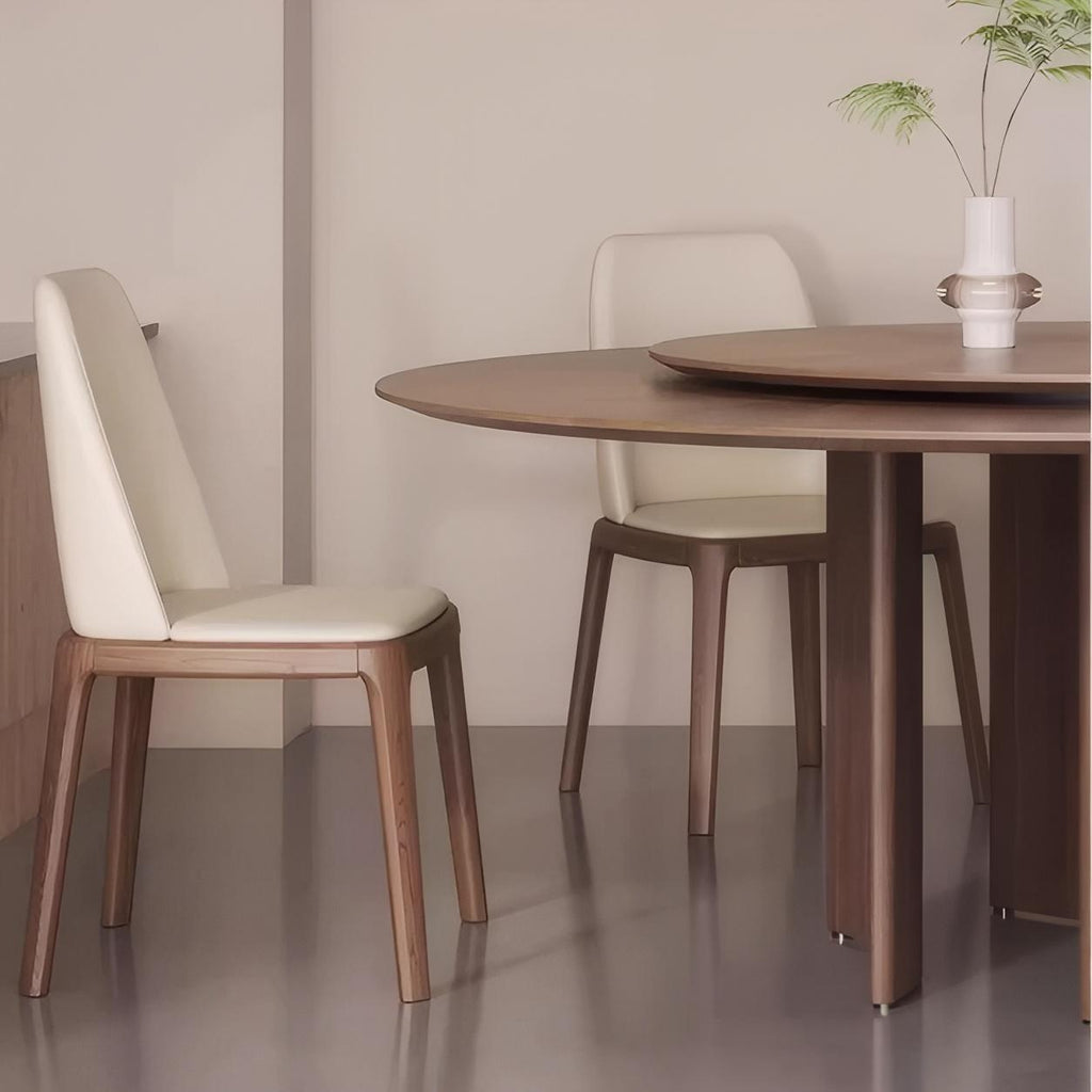 Bellini Solid Wood Round Dining Table